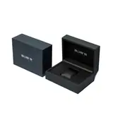 Pre-owned Black Dial Rolex Submariner Ref 114060 Stainless Steel shown with its presentation box
