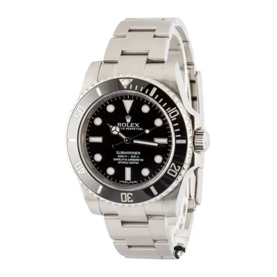 Men's Rolex Submariner Ref 114060 Black Dial