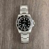Pre-owned Black Dial Rolex Submariner Ref 114060 Stainless Steel, photo 5 of 6