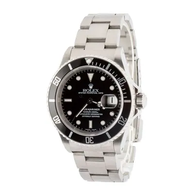 Used Rolex Submariner Ref 16610 Stainless Steel Oyster