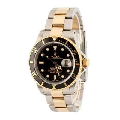 Rolex Submariner Steel & Gold 16613 Black Dial