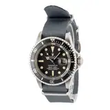 Vintage Rolex Submariner Ref 1680 Nylon Strap, black dial