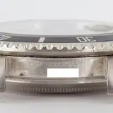 Pre-owned Rolex Submariner 16800 Aluminum Bezel Insert, serial number engraving