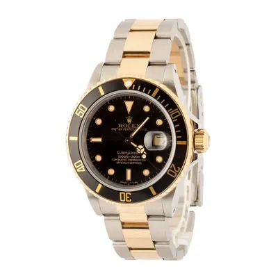 Pre-Owned Rolex Submariner Ref 16803 Black Dial