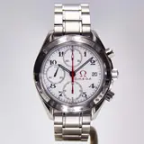 Pre-owned Omega Speedmaster 3515.20.00, 38 mm stainless steel case, white dial