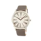 Pre-owned Omega De Ville Tresor Silver Roman Dial