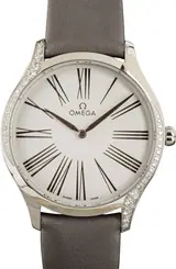 Pre-owned Omega De Ville Tresor Silver Roman Dial, photo 2 of 4