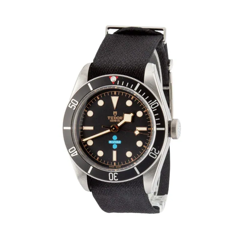 Pre-owned Tudor Black Bay Ref 79230 Ed Sheeran Divide Tour Limited Edition in stainless steel
