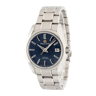 Pre-owned Grand Seiko Heritage Collection SBGH273 Blue Dial