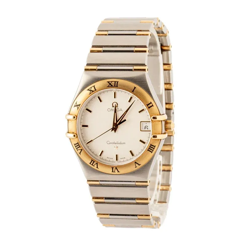 Pre-owned Omega Constellation 1312.30.00 Silver Dial
