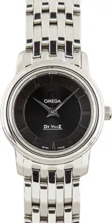 Pre-owned Omega De Ville Prestige Black Roman Dial, photo 4 of 5