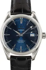 Pre-owned Steel Omega Seamaster Blue Dial, photo 3 of 4