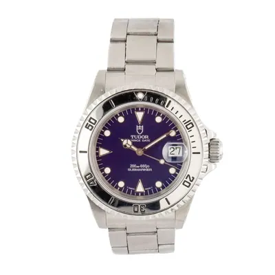 Tudor Submariner Prince Date 79190 Blue Dial