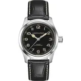 Hamilton Khaki Field Murph 38mm H70405730, 38 mm stainless steel case, black dial