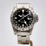 Pre-owned Rolex Explorer II 1655, 40 mm stainless steel case, black dial