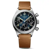 Longines Avigation Bigeye L2.816.1.93.2, 41 mm titanium case, blue dial