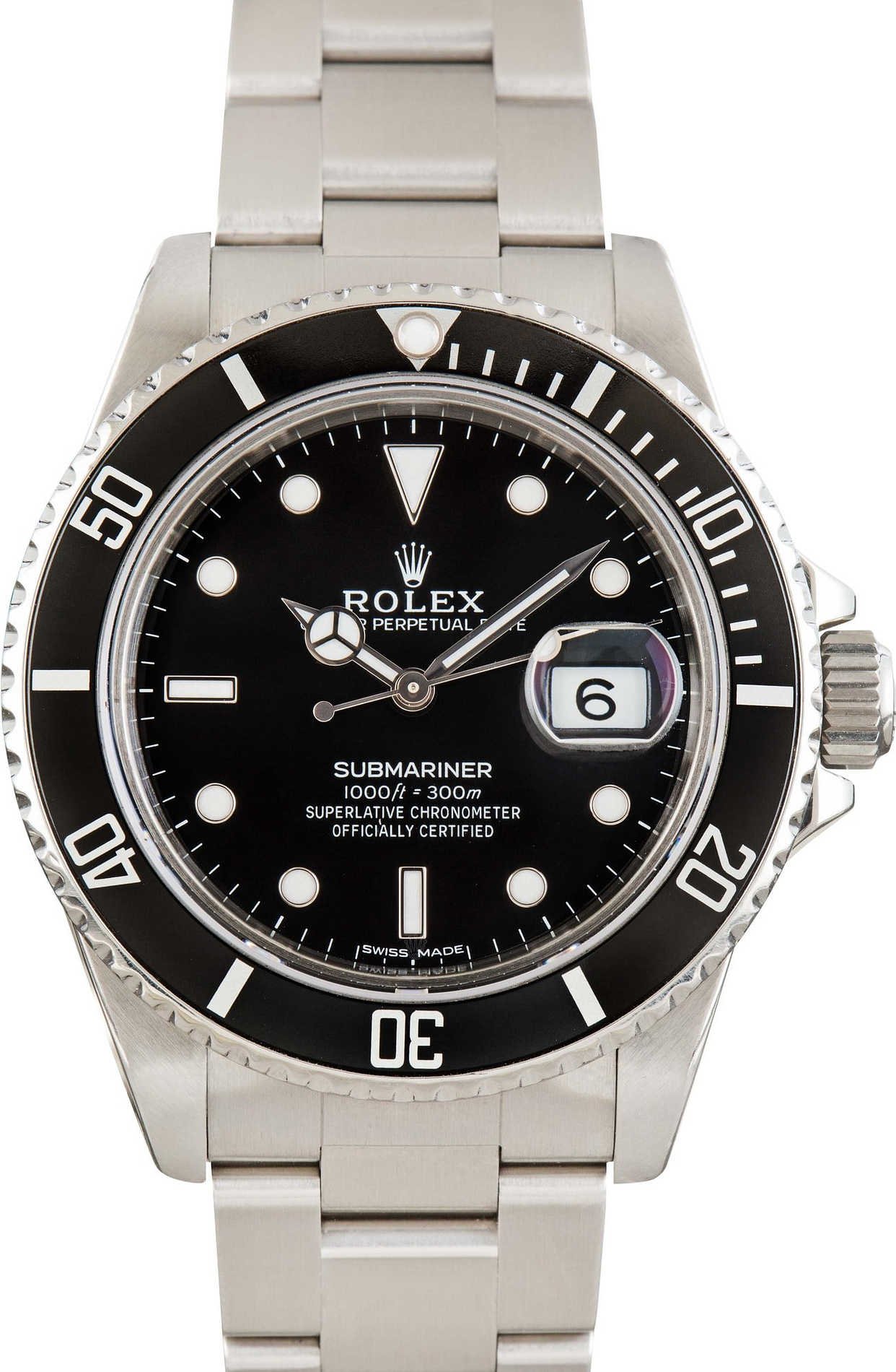 Rolex Submariner 16800 Aluminum Bezel Insert