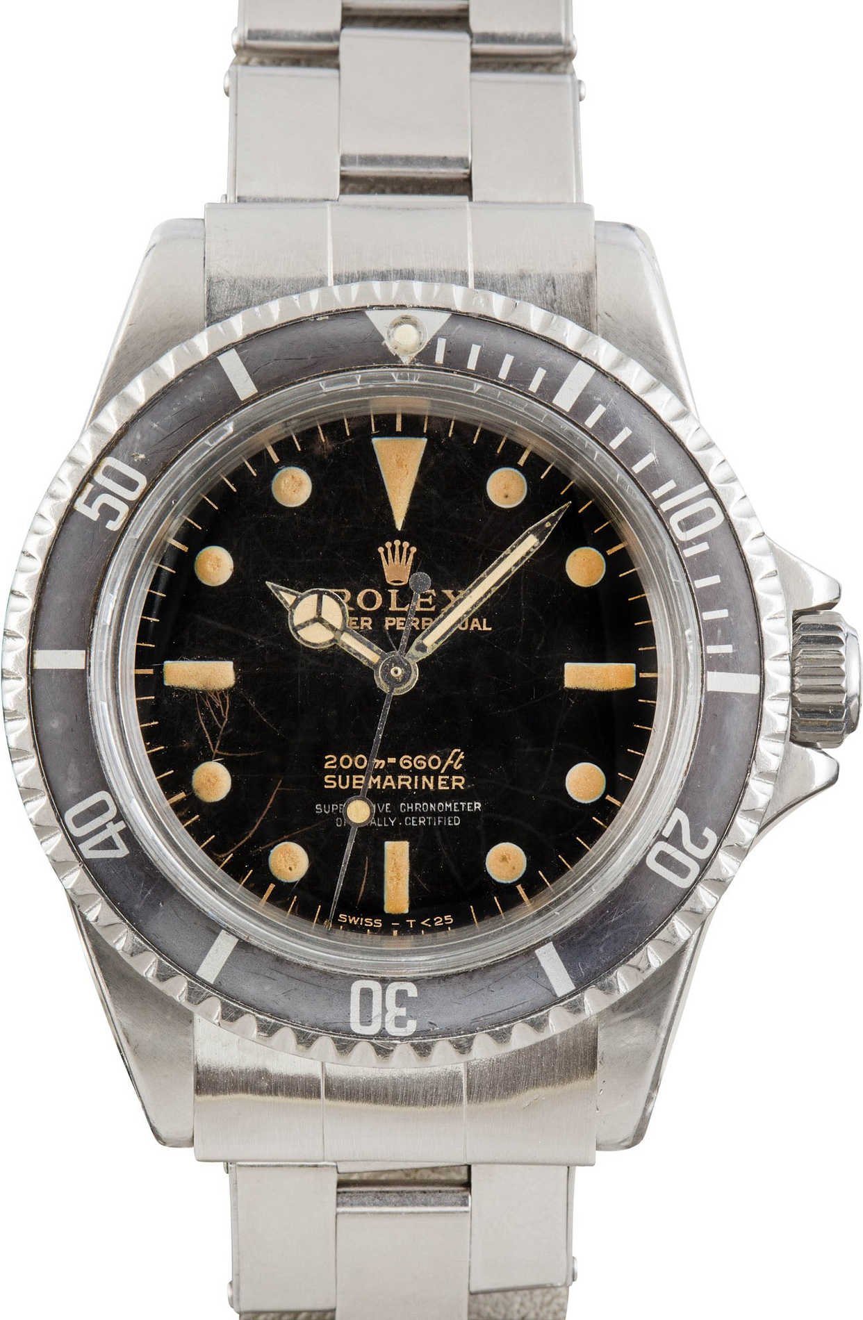 Vintage Rolex Submariner 5512 Spider Dial