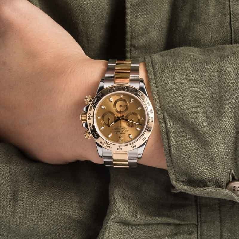 Men's Rolex Daytona Ref 116503 Champagne Dial