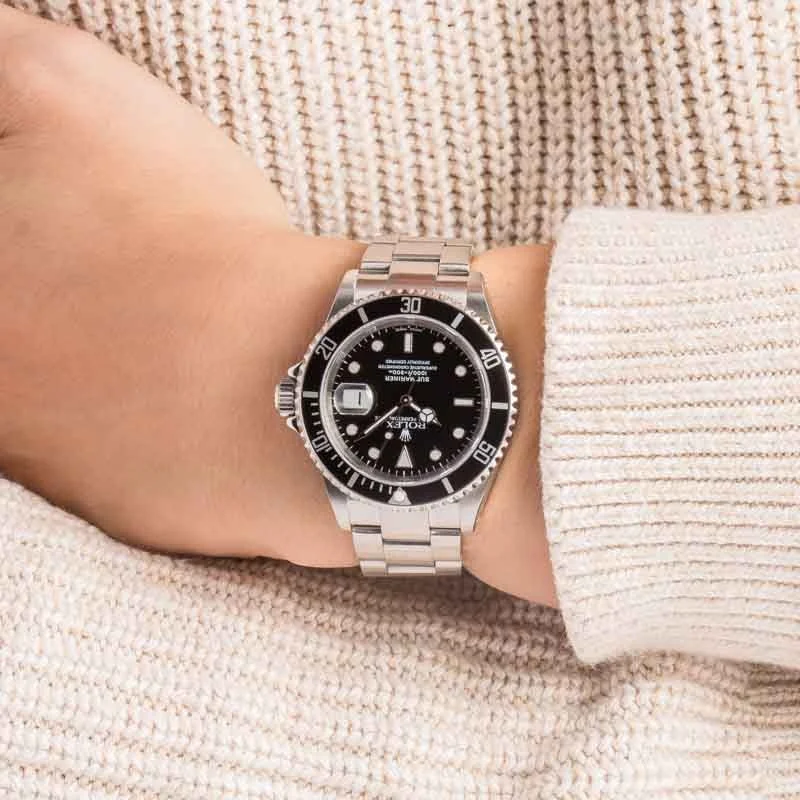 Rolex Submariner Black Dial Ref 16610