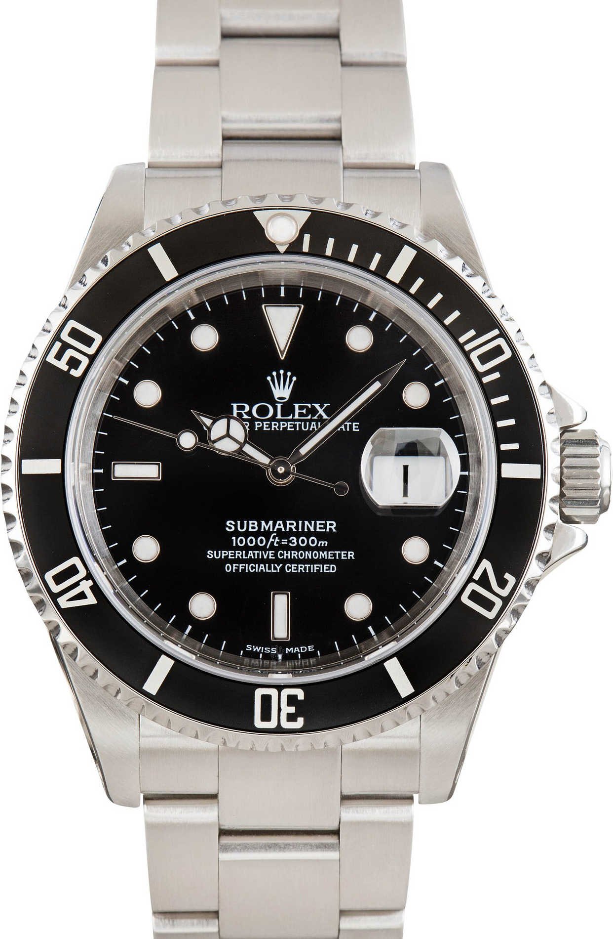 Rolex Submariner Black Dial Ref 16610