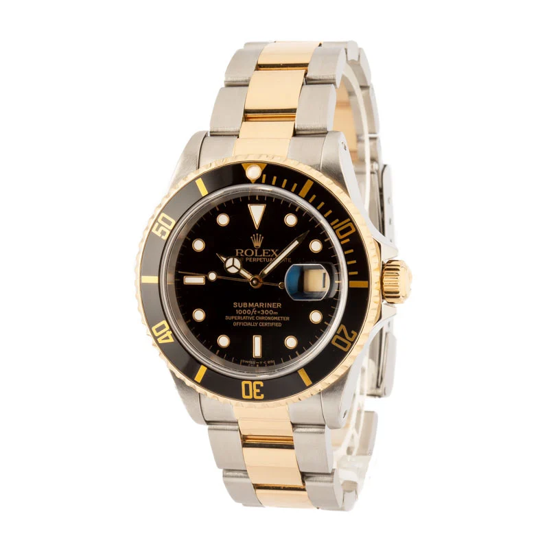Used Rolex Submariner 16613 Black