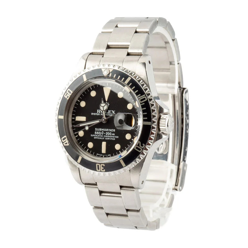 Vintage 1979 Rolex Submariner 1680 Stainless