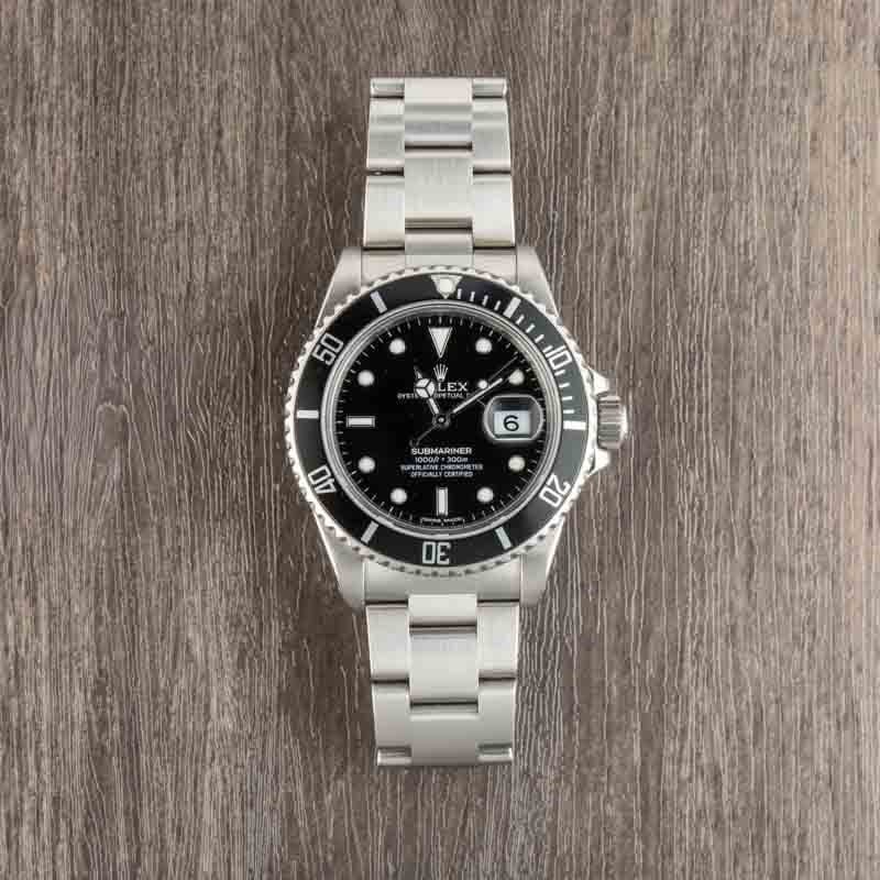 Rolex Submariner 16800 Aluminum Bezel Insert