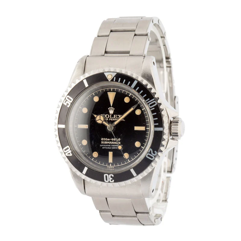 Vintage Rolex Submariner Ref 5512 Glossy Dial