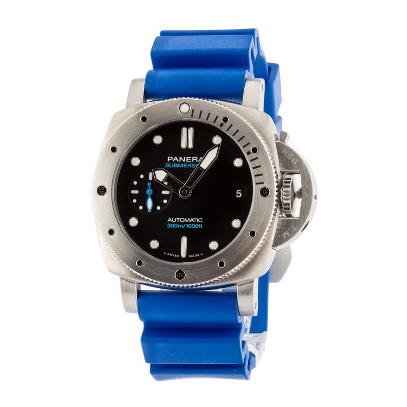 Panerai Submersible PAM02973 Black Dial