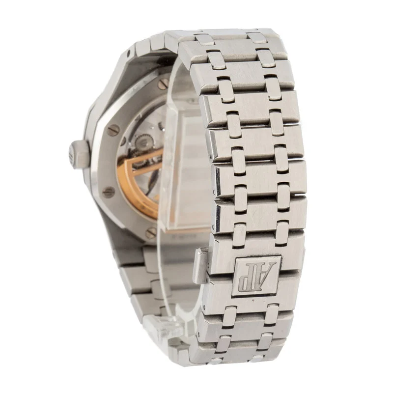 Pre-owned Audemars Piguet Royal Oak Selfwinding Black Dial