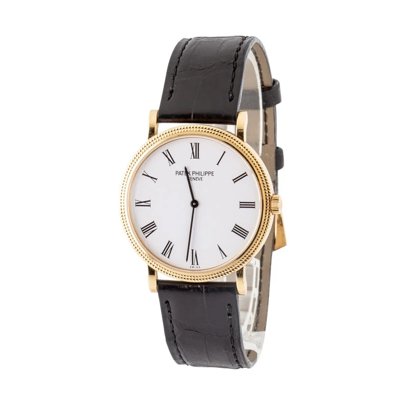 Pre-owned Patek Philippe Calatrava 5120J 18k Yellow Gold