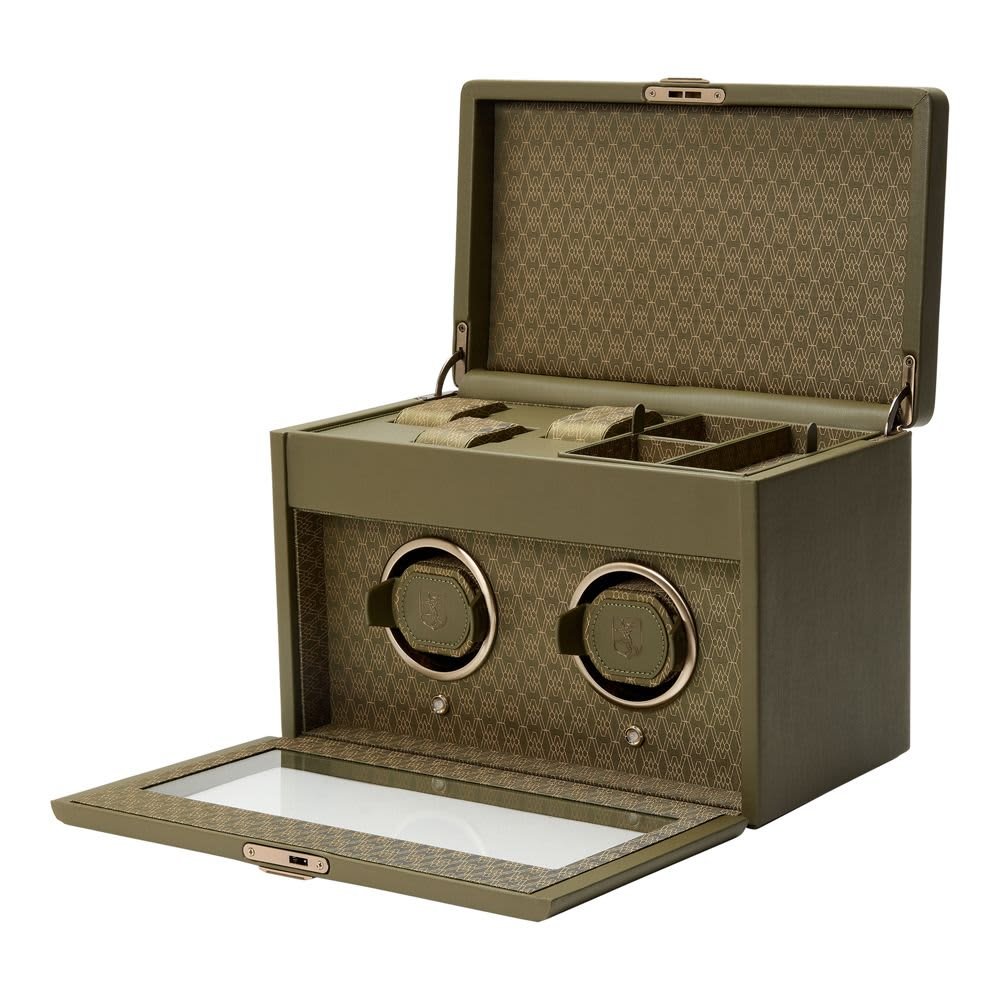 WOLF Earth Double Watch Winder (190441)