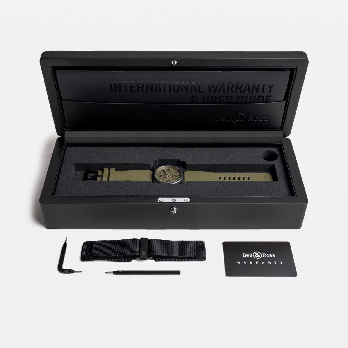 Bell & Ross BR 03 Military Ceramic (BR03A-MIL-CE/SRB)