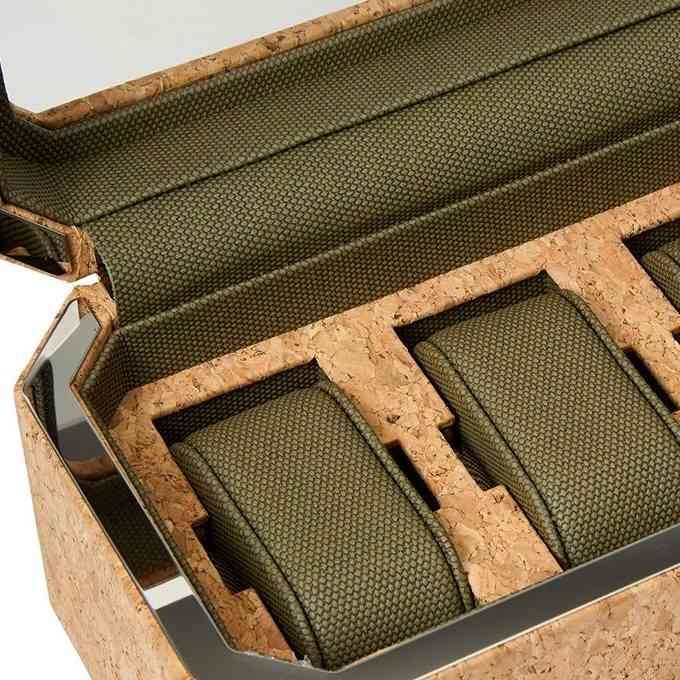 WOLF Cortica 4 Piece Watch Box (668261)