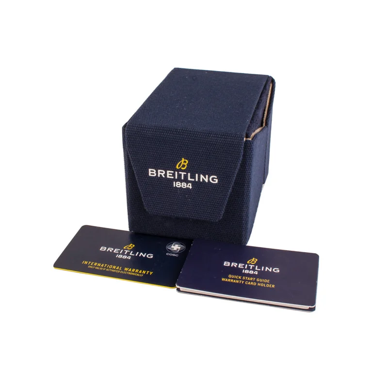 Breitling Blue Dial Superocean Heritage Chronograph 44 Steel on Rubber