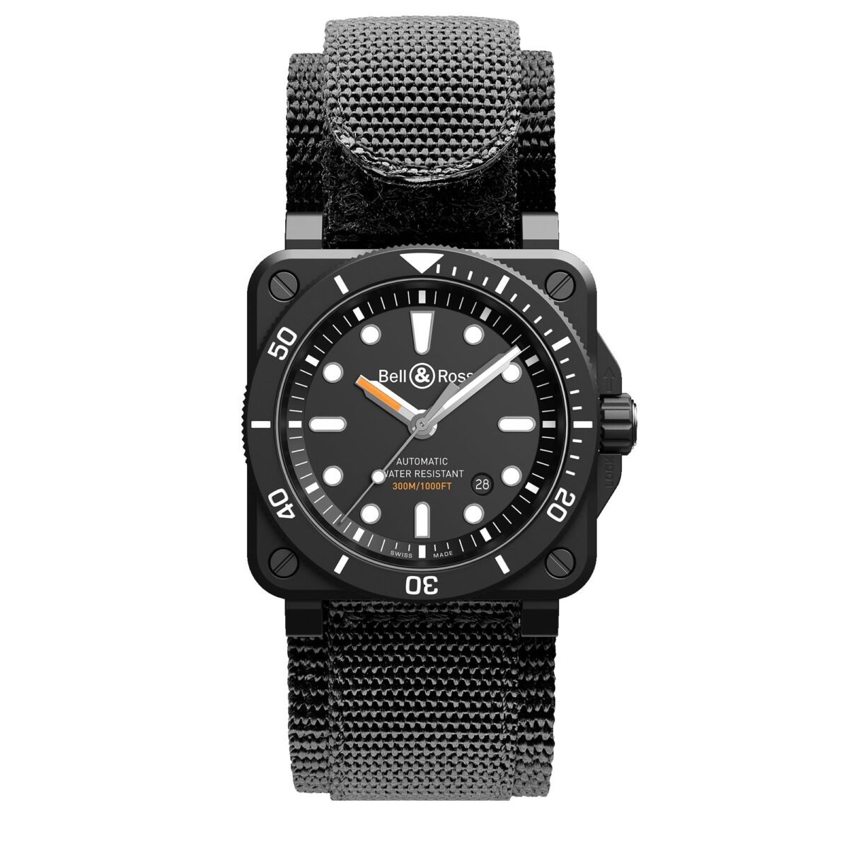 Bell & Ross BR 03-92 Diver Black Matte (BR0392-D-BL-CE/SRB)