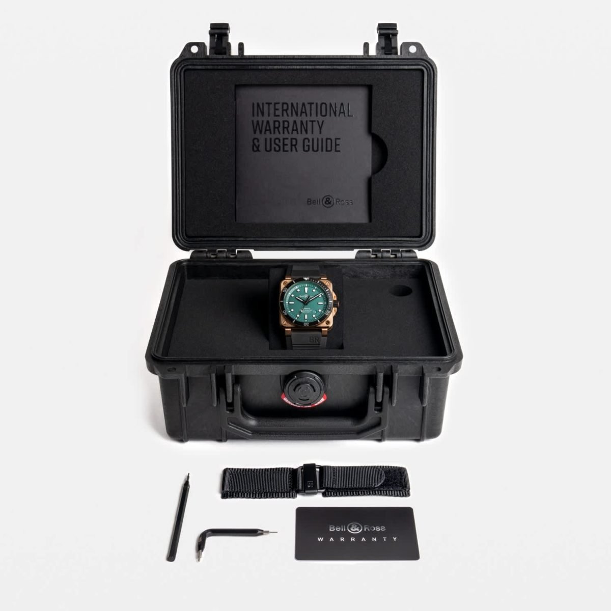 Bell & Ross BR 03-92 Diver Black & Green Bronze (BR0392-D-LT-BR/SRB)