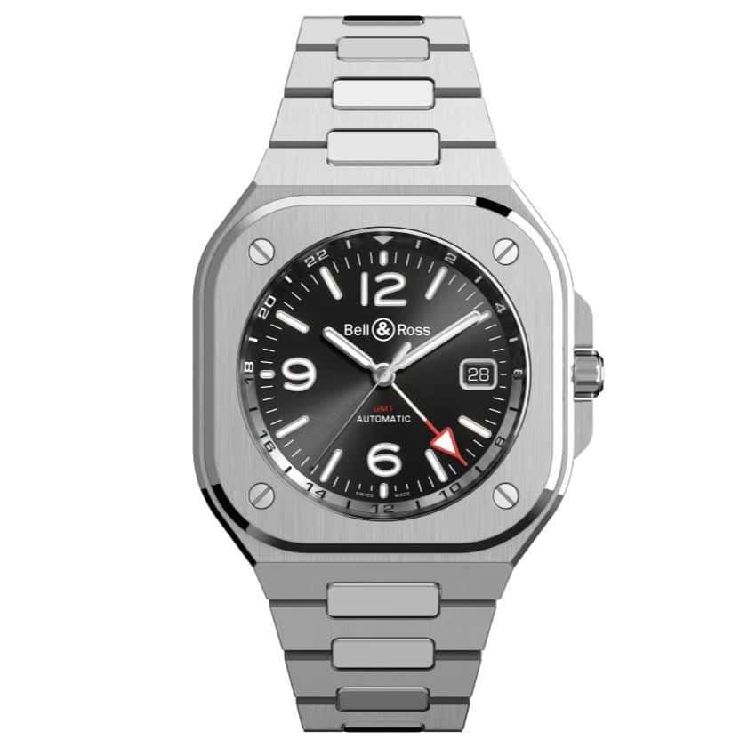 Bell & Ross BR-05 GMT (BR05G-BL-ST/SST)
