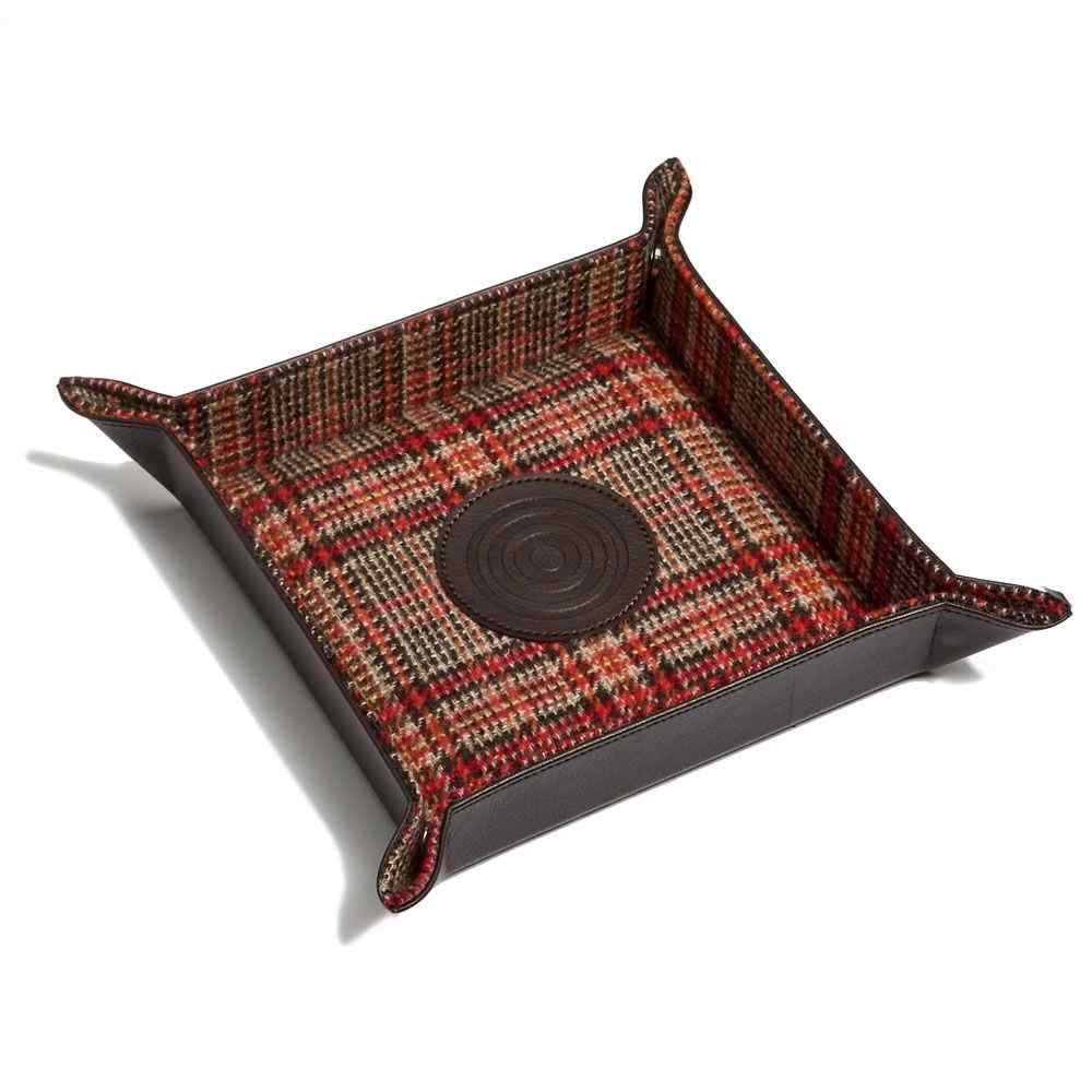 WOLF WM Brown Snap Coin/Valet Tray (800692)