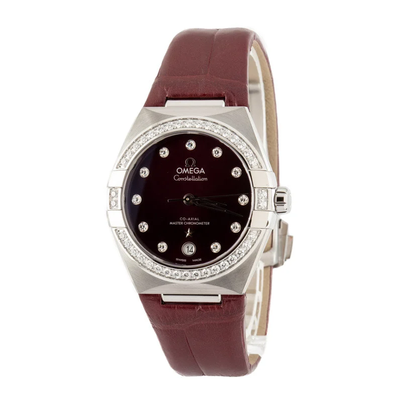 Omega Constellation Red Diamond Dial