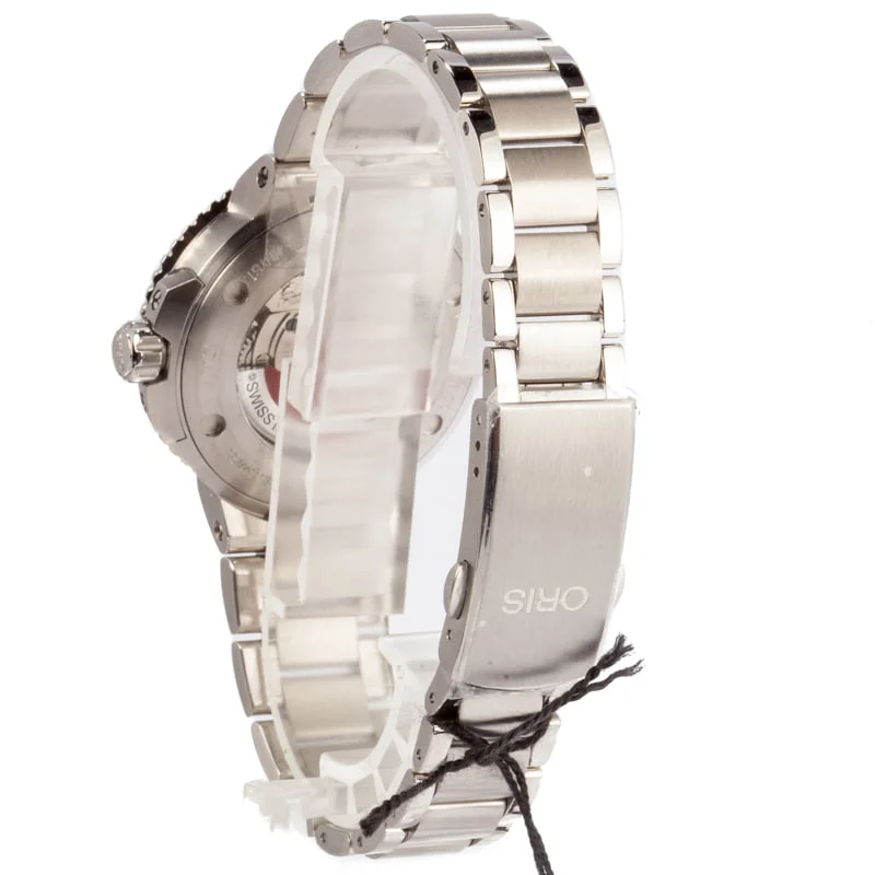 Oris Aquis Date Black Dial Steel
