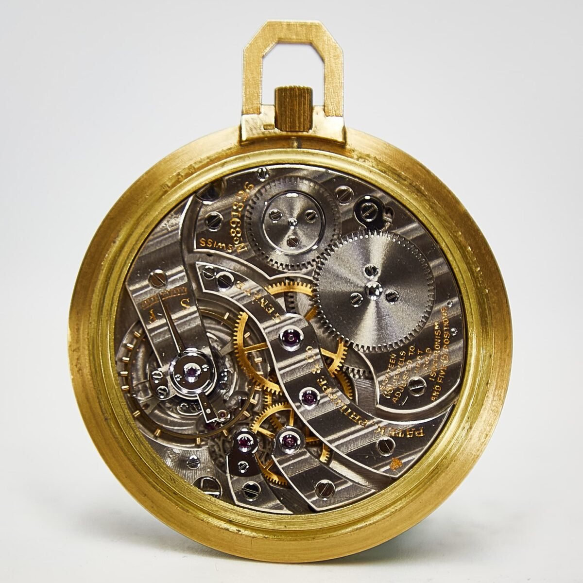 Patek Philippe 18K Yellow Gold Pocket Watch CIRCA 1958