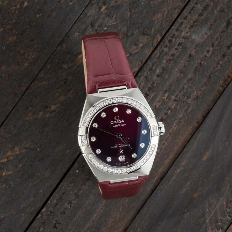 Omega Constellation Red Diamond Dial