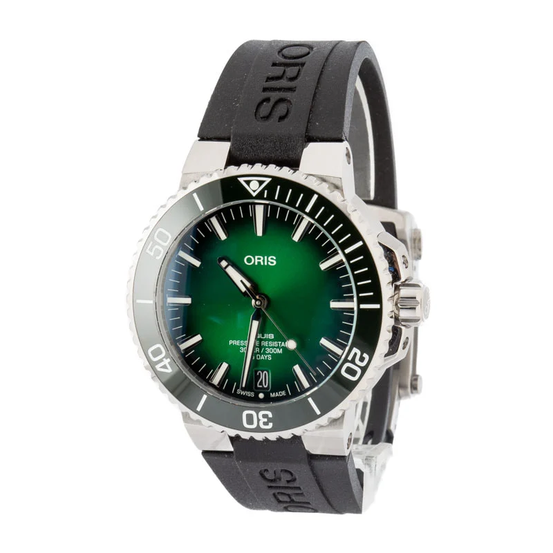 Oris Aquis Date Green Dial Calibre 400