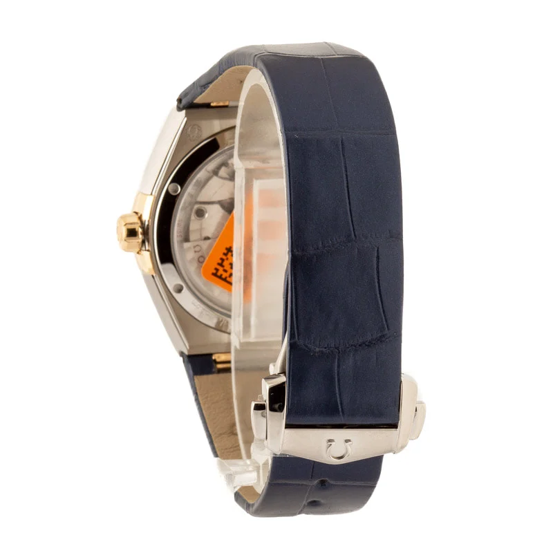 Omega Constellation Two Tone Blue Diamond Dial