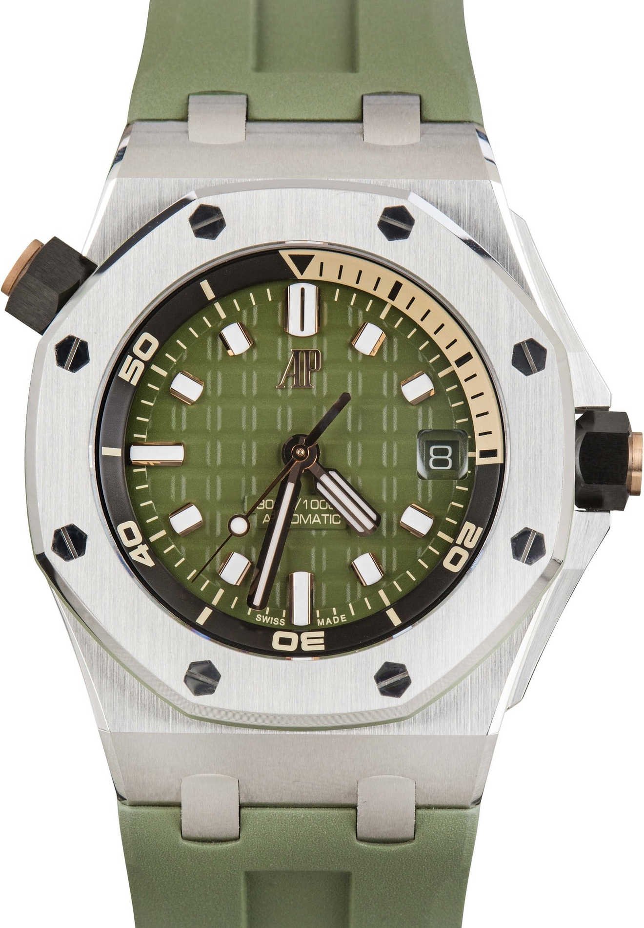Used Audemars Piguet Royal Oak Offshore Diver Khaki Green