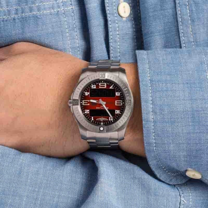 Pre-owned Breitling Aerospace B70 Orbiter Titanium