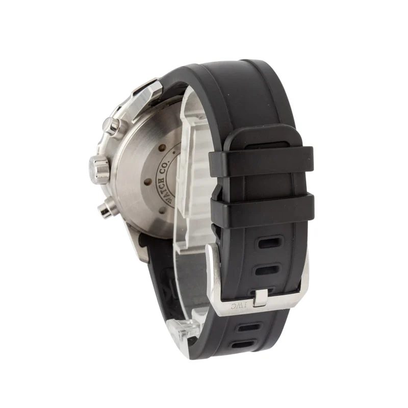 Used IWC Aquatimer Chronograph IW376709 Black Dial