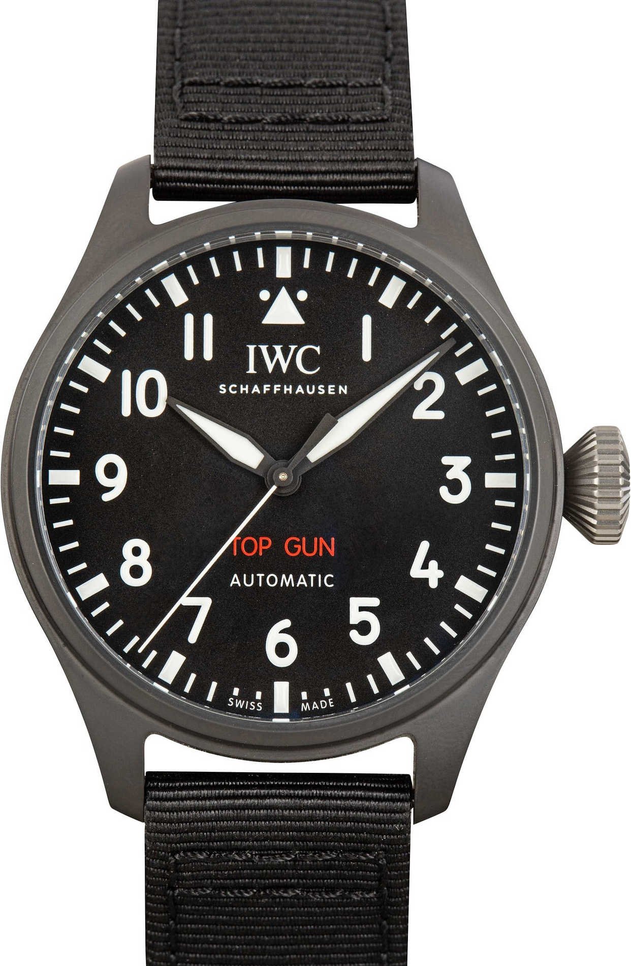Used IWC Big Pilot’s Watch 43 TOP GUN IW329801 Black Ceramic